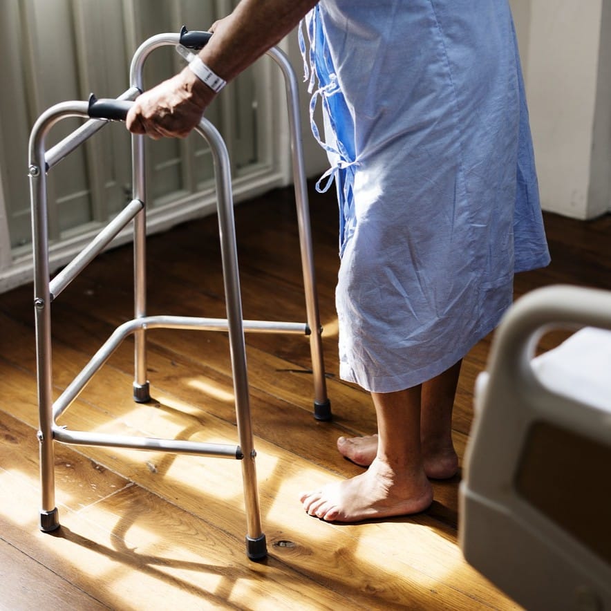 patient in nursing home