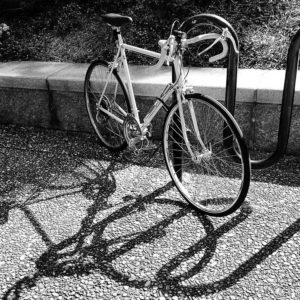 bike belonging to someone with carpal tunnel syndrome