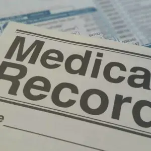 medical records of injured person making third party claim