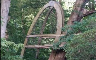 tree house at tyler arboretum visited by personal injury lawyer