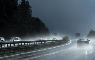 cars on the PA turnpike