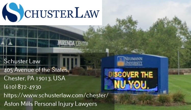 aston mills, pa personal injury lawyers mirenda center neumann university