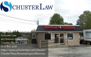 chester plaza, pa personal injury attorneys pappone's pizzeria